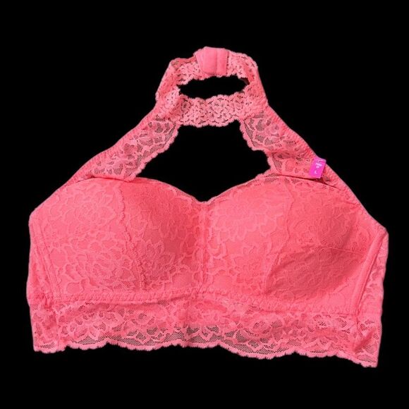 Victoria’s Secret Pink Push Up high neck bralette - Picture 1 of 6